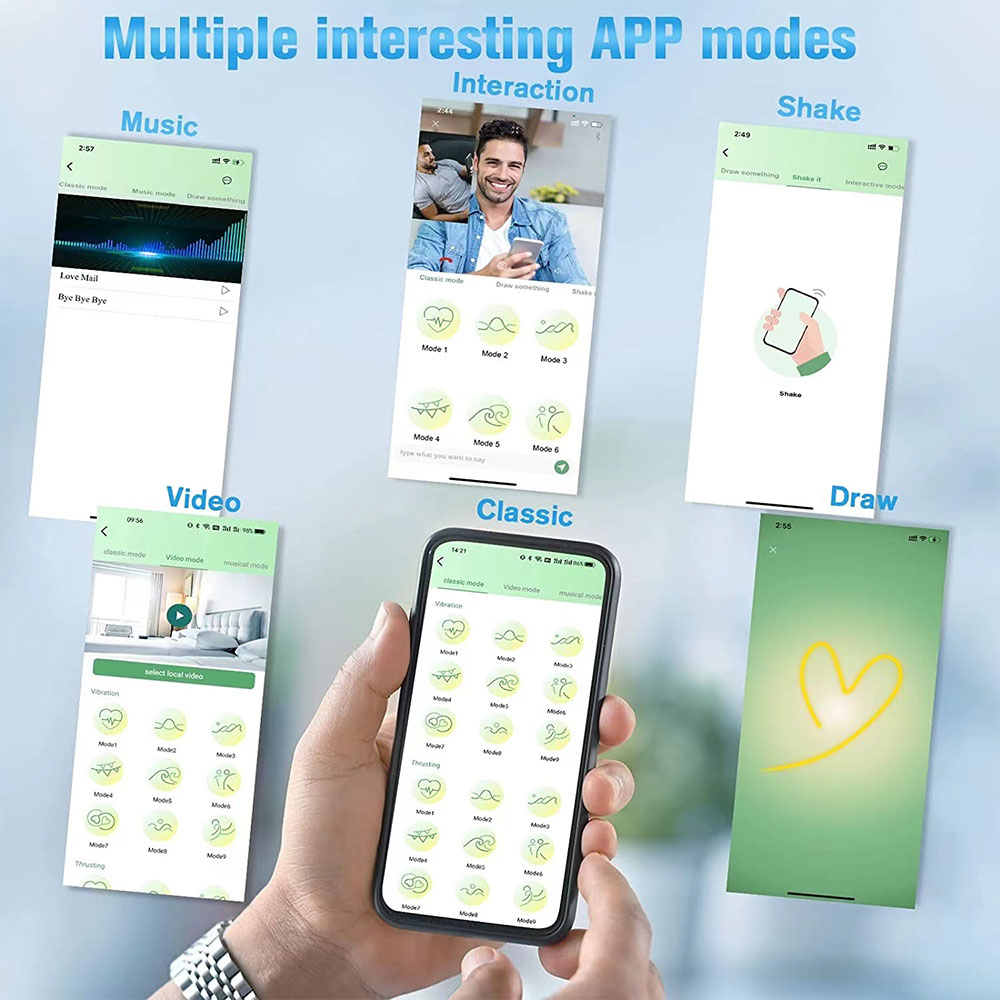 USB Magnetic Charging Thrusting Vibration Dildo Lock Ring Anal Plug - Image 6