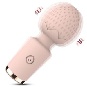 Strawberry Mini AV Vibrating Massager