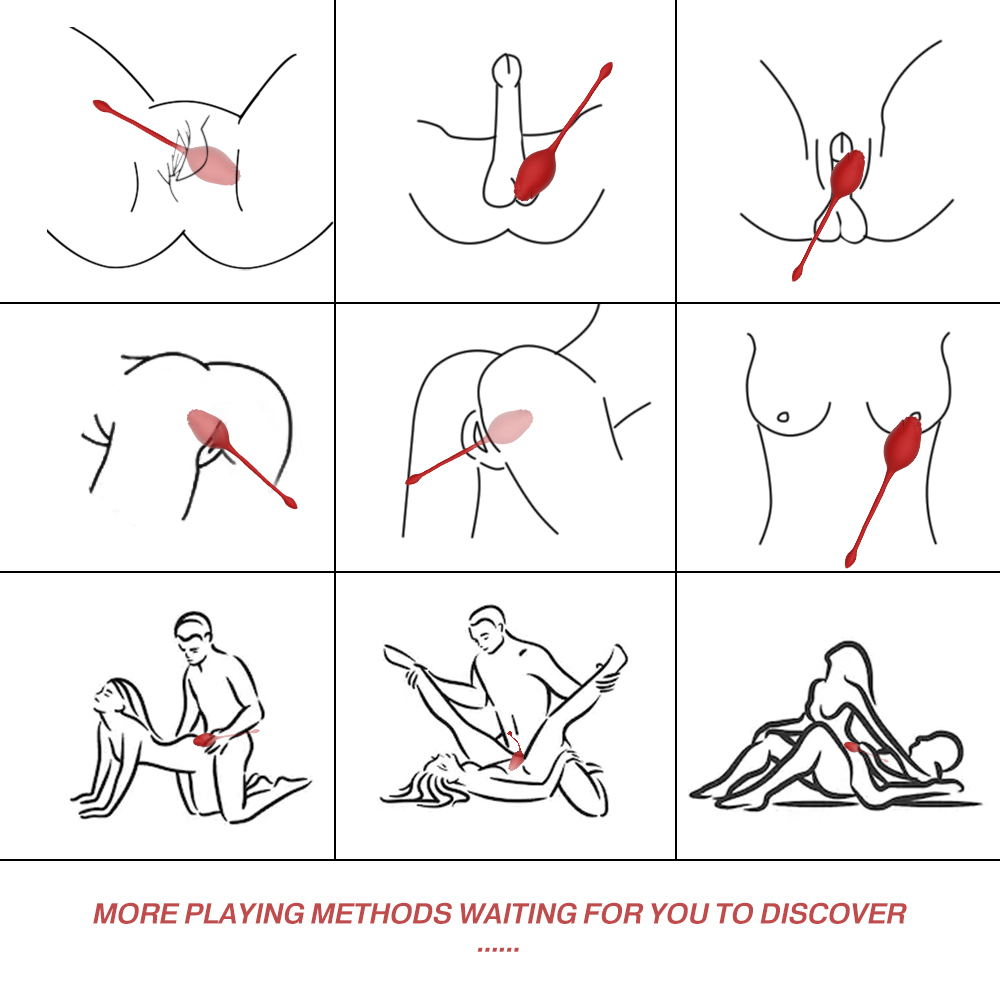 Wireless Rose Dual Stimulation Love Egg Sex Toys Vibrator - Image 5