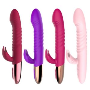 Heating G-Spot Thrusting Dildo Vibrator