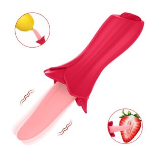 Flickering Tongue Stimulator Vibrator