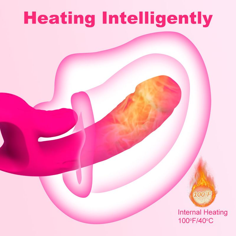 Heating Thrusting Dildos Vibrator - Image 4