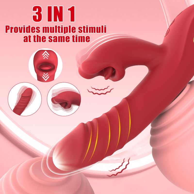 Thrusting Dildo Vibrator - Image 3