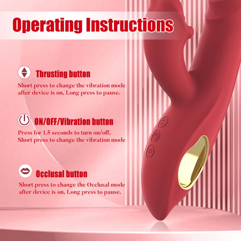Thrusting Dildo Vibrator - Image 7